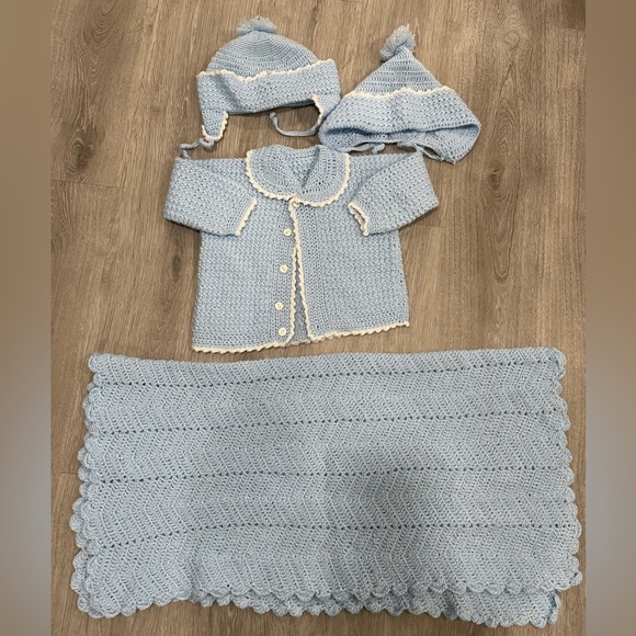 Handmade matching baby items